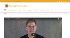Desktop Screenshot of healingdrummer.com